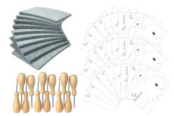 PACK à poiçonner - Kits carteries - 10doigts.fr