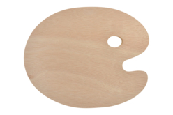 Palette peinture en bois - Palettes et rangements - 10doigts.fr