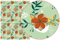 Papier Décopatch Nature - 3 feuilles N°913 - Papiers Décopatch - 10doigts.fr