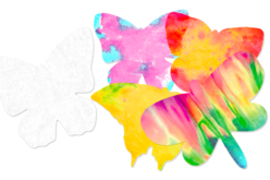 papier diffuseur filtre papillon enfants encre - Papier diffuseur - 10doigts.fr