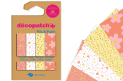 papiers decopatch nix roses - Papiers Décopatch - 10doigts.fr