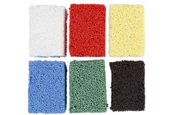 Pâte à modeler maxi billes - 8 Couleurs classiques - Pâtes à modeler classiques - 10doigts.fr