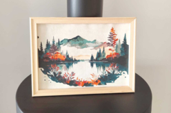 peinture au numero montagne - Peinture aux numéros - 10doigts.fr - 2