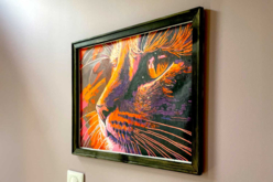 peinture chat - Peinture aux numéros - 10doigts.fr - 2