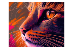 peinture numéro chat - Peinture aux numéros - 10doigts.fr