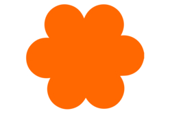 Perforatrice médium fleur - Taille découpe : 2 à 2.5 cm - Perforatrices fantaisies - 10doigts.fr