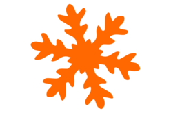 Perforatrice médium flocon - Taille découpe : 2 à 2.5 cm - Perforatrices fantaisies - 10doigts.fr