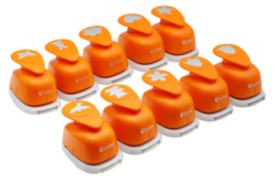 Perforatrices 2,5 cm - Perforatrices fantaisies - 10doigts.fr
