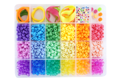 perles et accessoires pour bracelets - Perles Plastique - 10doigts.fr