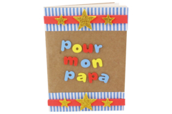 petit carnet kraft papa - Albums et carnets - 10doigts.fr