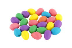 petits oeufs de Pâques colorés - Oeufs de Pâques créatif - 10doigts.fr