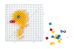 plaque perles maxi fusibles - Perles à repasser 1 cm - 10doigts.fr - 2