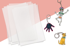 plastique magique fou - Feuilles plastique fou pour enfants – Loisirs créatifs et ludiques - 10doigts.fr