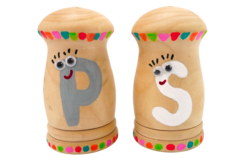 poivrière en bois - Objets bois pour la cuisine - 10doigts.fr