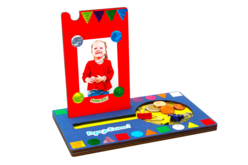 porte smartphone gommette brillante - Gommettes formes assorties - 10doigts.fr