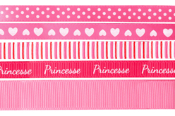 rubans en camaieu princesse - Noeuds et rubans - 10doigts.fr