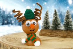 Ruben le Renne de Noël - Petites décorations de Noël - 10doigts.fr