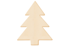 Sapin bois naturel - Objets en bois Noël - 10doigts.fr