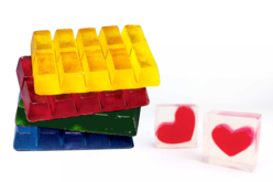 savon glycérine coloré - Bases de savon - 10doigts.fr