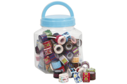 scotch brillant  - Adhésifs colorés et Masking tape - 10doigts.fr