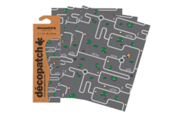 Set de 3 feuilles Décopatch N° 907 - Papiers Décopatch - 10doigts.fr - 2