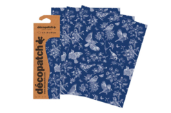 Set de 3 feuilles Décopatch N°909 - Papiers Décopatch - 10doigts.fr - 2