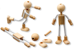 Silhouettes flexibles - Jeux et Jouets en bois - 10doigts.fr