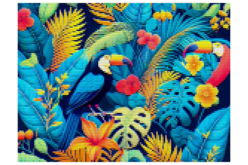 tableau diamants tropical - Diamond Painting : Kit complet - 10doigts.fr - 2