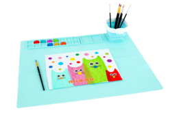 Tapis silicone protection - Tabliers et protections - 10doigts.fr