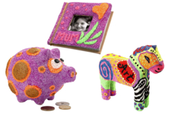 tirelire foam clay - Pâtes à modeler autodurcissantes - 10doigts.fr - 2