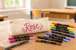 trousse école - Coton, lin - Textiles - 10doigts.fr