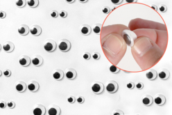 Yeux mobiles noirs adhésifs  - 40 pièces - Yeux mobiles – 10doigts.fr