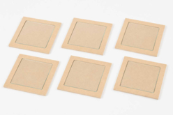 Dessous de plat en verre - 6 pièces - Supports en Verre – 10doigts.fr