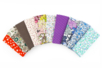 10 Coupons de tissu en coton imprimé ( - Coupons de tissus – 10doigts.fr