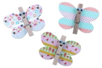 Fabriquer un magnet papillon avec une pince à linge - Activités manuelles carterie : nos idées créatives pour les enfants – 10doigts.fr