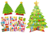 Sapin géant 3D + 98 gommettes - Kits créatifs de Noël pour les enfants – 10doigts.fr