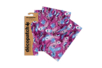 3 feuilles decopatch plumes violet - Papiers Décopatch – 10doigts.fr