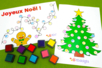Activité Enfant Noël Tampon doigts - Activités manuelles bricolages de Noël – 10doigts.fr