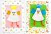 Activite Paques Enfant Poules rigolote - Activités manuelles DIY Pâques – 10doigts.fr