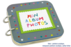 Album photos 5 pages en bois - Activités manuelles objets décorés – 10doigts.fr