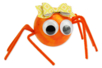 araignée boule polystyrène halloween - Activités manuelles Halloween – 10doigts.fr