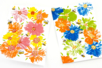 astuce peinture sac plastique fleurs et abeilles - Activités manuelles Printemps – 10doigts.fr