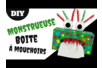 Boite à mouchoirs Monstre rigolo - Activités manuelles Halloween – 10doigts.fr