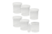 Boîtes plastique 20ml x 6 pcs - Palettes et rangements – 10doigts.fr