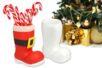 botte pèr enoël polystyrène décoration - Formes de fêtes - Polystyrène – 10doigts.fr