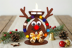 Bougeoire Renne Noël - Bougeoirs et photophores – 10doigts.fr