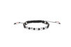 bracelet noir sport - Cordon queue de rat – 10doigts.fr