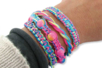 bracelets shamballa arc en ciel - Bijoux Shamballas – 10doigts.fr
