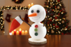 Bricolage Bonhomme de Neige Noel polystyrene - Activités manuelles Noël – 10doigts.fr