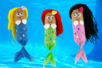 Bricolage enfant sirene rouleau papier toilette - Activités manuelles océan – 10doigts.fr